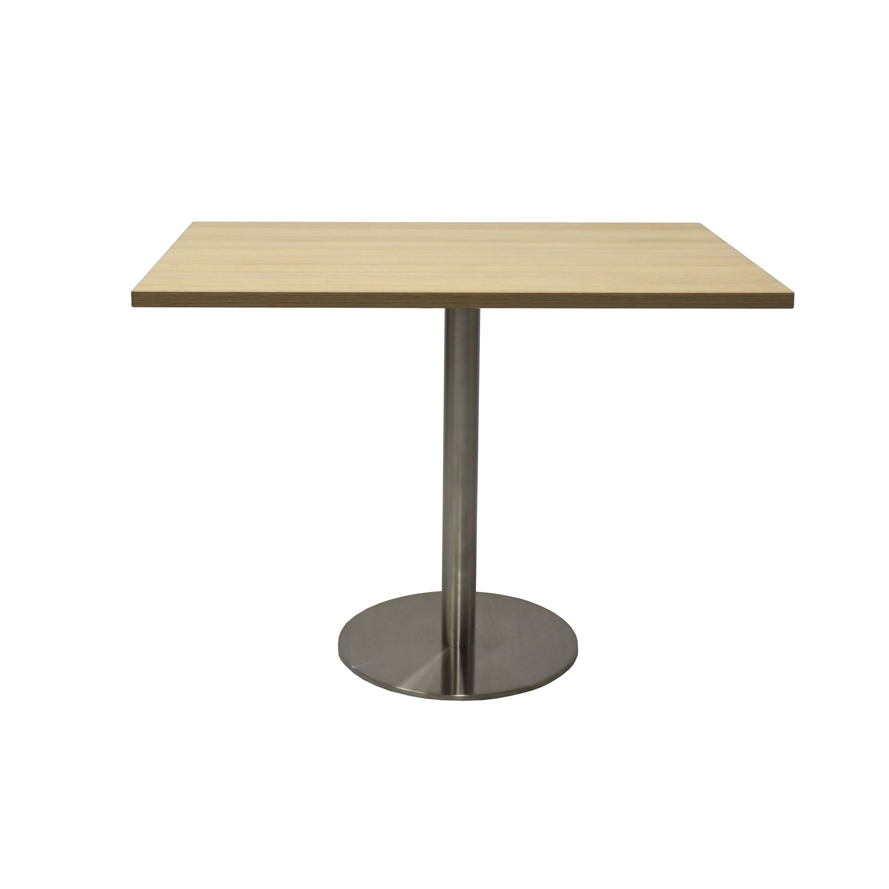 Disc Base Square Table